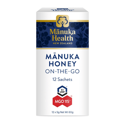 Manuka Honey MGO 115+ (UMF 6+) On-The-Go 12 Packets