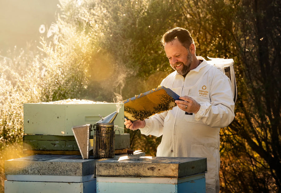 Brian McCall, Master Beekeeper at Manuka Health